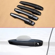 Carbon Fiber Door Handle Cover Accessories For Mitsubishi Eclipse Cross 2018+