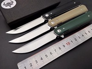 new Portable folding knife pocket hunting survival 9CR18MOV blade