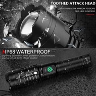 Lampu Senter Lumens LED USB XHP50 50000 18650 Untuk Penerangan