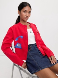 [Pomelo] เสื้อคาร์ดิแกนไหล่ตก / Drop-Shoulder Cardigan