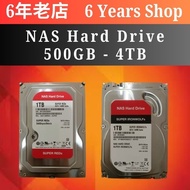 New 1 SUPER REDs / IRONWOLFs Hard Drive 500TB/1TB/2TB/3TB/4TB hdd SATA network storage NAS Hard Disk