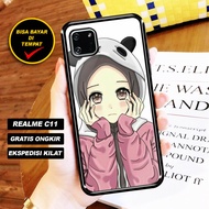 Lab Casing Case Realme C11 Terbaru [ Case Hijab2] Case hp Realme C11 Case - Pelindung hp Realme C11 