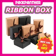 PACKPANTHER Kotak Ribbon Ribbon Box Box Paper Box Small Box Box Wedding Packaging Box Kraft Paper Box