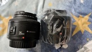 永諾 50mm $300相機鏡頭 ef mount for canon