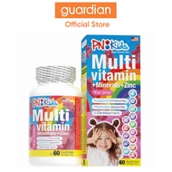 PNKids Multivitamins + Minerals Girls, 60 Gummies