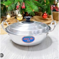 Aluminum hot pot - Aluminum hot pot pot pot, Multi-purpose Two-Handle Hot Pot Pan