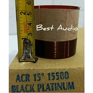 Terbaik Spul spol spool speaker 15 inch 15inch ACR 15600 15500 Black