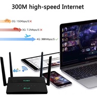 Kuwfi 4G Wifi Router 300Mbps Wireless SIM Router With SIM Card Slot Modem Support 32 User Wifi Repeater 4 Antennas VPN Setting