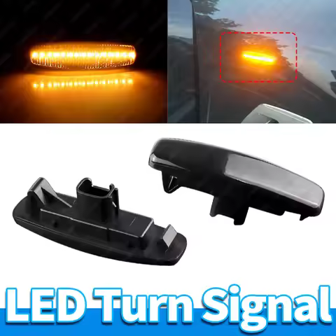 LED Dynamic Sequential Side Marker Light FOR Nissan Murano Pathfinder SUV Infiniti G35 G37 Q60 Coupe