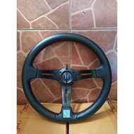 Steering wheel Steering wheel Celong Nardi ND 14 inch black universal Steering 14 inch Steering whee