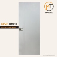 ประตู UPVC กันน้ำ 100%  ขนาด 70x200x3.5 cm. และ 80x200x3.5 cm.