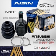 AISIN Cv Joint INNER For MITSUBISHI LANCER CK4A (1994-UP) 25 x 23 x 0