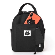 日本雜誌附錄 Ne Net Nya 驚訝貓 便攜 多功能 單肩袋 斜咩袋 手提袋  雙肩背包 背囊 三用袋 （需訂購）   