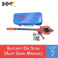 Sands Ratchet Die Stock No.114 1/2" - 2" / Manual Senai Tool 1/2 - 2 inch