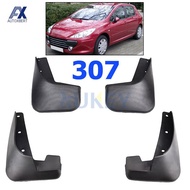 Set Car Mud Flaps For Peugeot 307 4-Door Sedan 3dr&5dr Hatchback Hatch 2001-2011 Mudguard Mudflaps S