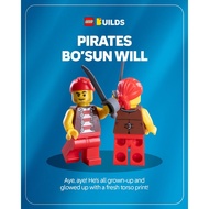 {Sim Brick-SG Seller} Lego Idea237 Pirates Bo'sun Will 21358 Minifigure Vending Machine