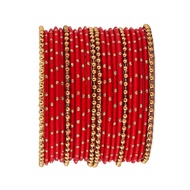 Designer Bollywood Bridal Jewellery Set Of 22 Pieces Bangle Bracelets For Women, Indian Bangles For 