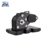 HooCrawler 1/10 RC Gearbox with Skid Plate LCG Ultra-light Transmission for 1/10 RC Crawler LCG Chas