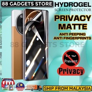 OPPO Find X7 Ultra / X6 Pro / X5 Pro 5G / X3 Pro / X2 / X2 Pro / X / 7 / 7A Hydrogel Privacy  Screen