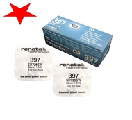 Combo 2 vỉ pin đồng hồ Renata SR726SW 155v. Pin 397 ( 1 vỉ 1 viên )