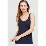 Uniqlo WOMEN AIRism Top Without Arm / Women's Deep