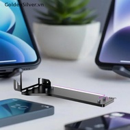 GoldenSilver 1 Set External GPU Docking Station Vertical GPU Mount Bracket 2/3 Slots Graphics Card S