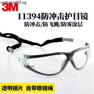 3M11394 Comfortable Goggles Shock-Proof Ultraviolet-Proof Labor Protection Cycling Goggles Dust @