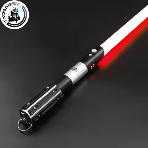TXQSABER Darth Vader Lightsaber Neopixel Smooth Swing Heavy Dueling Laser Sword Metal Handle PC Blad