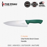 F.Herder Chef Knife 8inch Green Handle - 8631-21,00
