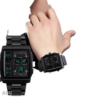 tali jam ☃♈[🔥Original With Tag🔥]SKMEI 1274 Men Digital Dual Display Watches Jam tangan lelaki