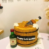 酒桶 造型蛋糕 客製化蛋糕 生日蛋糕 鑠甜點 公仔蛋糕 題字蛋糕