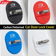 4pcs GAC Car Door Lock Protective Cover ABS Self-adhesive Car Door Lock Anti Rust Sleeve For GAC Tru