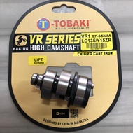 racing cam lc135/y15 tobaki VR1/2/3（54-57-65-68mm）cast iron lift 6mm