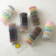 XO Set of 9 Korean style spring hair ties Mua Tat (muatatshop)