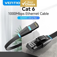 Vention Cat 6 Ethernet Cable UTP RJ45 Lan Cable Flat Internet Cable 1000Mbps High Transfer Speed Pat