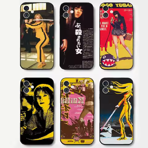 Kill Classic Movie Bill Phone Case Silicone Soft For IPhone 16 15 14 13 12 11 Plus Pro Max Plus