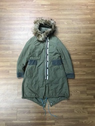 Undercover Uniqlo UU jacket 女裝 S ma1 long gu lv Chanel bv Hermes bag