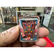 2) 2563 Kruba Kritsana Wat Pa Maha Wan 蝶王古巴杰沙纳，蜘蛛吸财，宝石招财运贵人，符管挡灾。