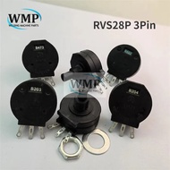 RVS28P Potentiometer for Welding Machine 3Pin RVS28 B102 B103 B223 B472 B474 B502 1K 5K 10K 100K 1M 