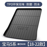 Waterproof TPE Car Floor Mats for BMW 5 Series 18-24 Models 525i 528i 530i G30/G31 Rubber Custom Fit