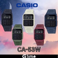 [ORIGINAL + 1YR WARRANTY] CASIO CA-53W CA-53WF MAN VINTAGE CALCULATOR DATA BANK WATCH JAM ORI CASIO 