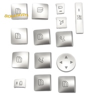 Inner Door Armrest Window Switch Button Trim Cover Sticker for   ML   C E G Class W204 W212 W246 W16