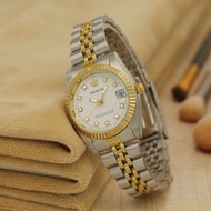Authentic PROKING Women Watch, Business Luxury Elegant Waterproof Stainless Steel Rhinestone Decorat