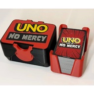 Uno no mercy card holder Case 1 clip storage box