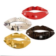 Mirror wall stickers wholesale acrylic lips bedroom decorative mirror stickers manufacturers to buil