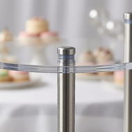 Acrylic Cake Stand Transparent 3 Tier Acrylic Display Riser Three-Tier Cake Stand Open Frame Clear D