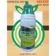 AMFINE 45SC 1L - AMETRYN 45% (Same With Amepax Farmspect Ametrex Symbol) Racun Susu Sambau