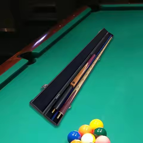 Billiards Pool Cue Case Billiards Supplies Billiard Cue Holder Snooker Cue Storage Box for Club Trai