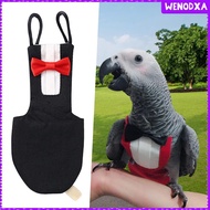 [Wenodxa] Cute Parrots Flight Suit Small Animals Costume Pet Clothes Reusable Birds Flight Suit Bird