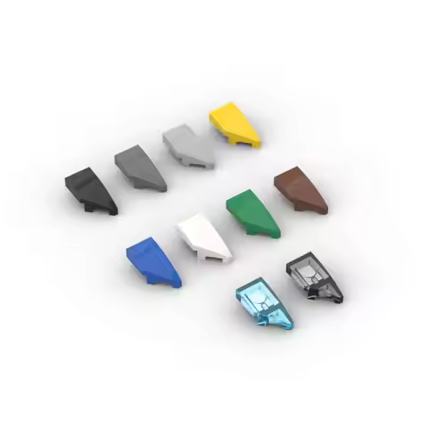 MOC 10PCS 29119 29120 Wedge 2x1x2/3 Building Blocks Right Left Assemble Bricks Particle Puzzle DIY T